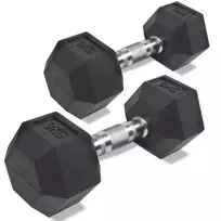 Hexagon šešiakampis hantelis 9kg (1vnt)