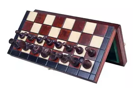 Magnetiniai šachmatai Magnetic Tournament 3 350x175x50mm, karalius 60mm