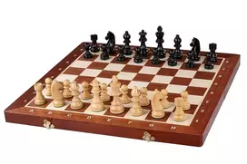 Šachmatai Tournament 4, 420x210x50mm, Karalius 83mm