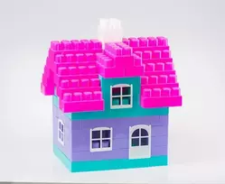 06079 Rainbow House Blocks 99 vnt