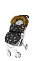 Sleeping Bag MINKY - KOKON PRINT -  GOLD