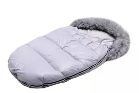 Sleeping Bag MINKY - KOKON - LIGHT GREY
