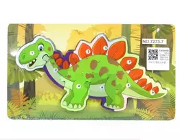 17007 DINOZAURŲ MEDINĖ DĖLIONĖ