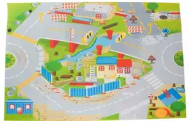 City mat with cars - B05.048.1.1  - CONSTRUCTION SITE