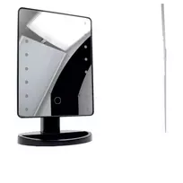 Carl ir Son Carl ir Son Carl ir Son Carl ir Son Carl ir Son Carl and Son Makiažo veidrodėlis Led Light Black 525g