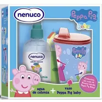 Rinkinys vaikams Nenuco Peppa Pig Eau de Cologne 240 ml + aksesuaras