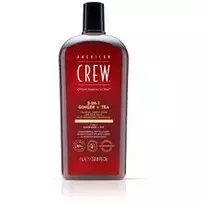 "American Crew Ginger + Tea 3-in-1 Shampoo" - šampūnas, kondicionierius ir dušo želė viename, 1000 ml