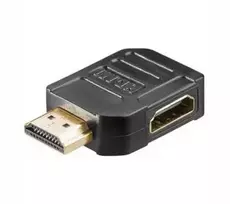 Adapteris HDMI lizdas - HDMI kištukas kampinis 270°