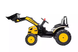 Vehicle Excavator Tractor Yellow