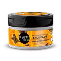 Organic Shop Papaya Micellar Drėkinamasis veido diskas Micelinis 20un