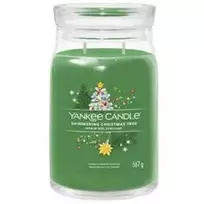Kvapioji žvakė Yankee Candle Shimmering Christmas Tree, 567 g