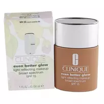 Clinique, dar geresnis švytėjimas, šviesą atspindintis, skystas pagrindas, WN 98, kreminė karamelė, SPF 15, 30 ml