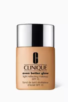 Clinique, dar geresnis švytėjimas, šviesą atspindintis, skystas pagrindas, WN 68, brulė, SPF 15, 30 ml