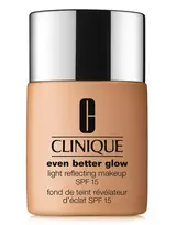 Clinique, dar geresnis švytėjimas, šviesą atspindintis, skystas pagrindas, WN 54, kviečių medus, SPF 15, 30 ml