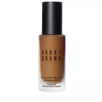 Bobbi Brown, oda, glicerinas, ilgas drabužis, skystas pagrindas, W-088, auksinis migdolas, SPF 15, 30 ml