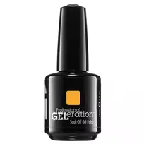 „Jessica“, „Geleration“ spalvos, pusiau nuolatinis nagų lakas, GEL-944, „Totally Turmeric“, 15 ml
