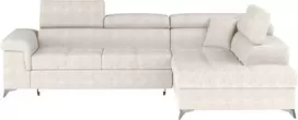 Kampinė sofa Eridano, modernus, smėlio spalvos