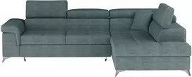 Kampinė sofa Eridano, modernus, žalias