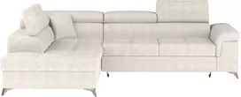Kampinė sofa Eridano, modernus, smėlio spalvos