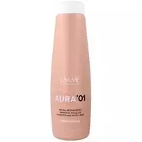 "Lakmé Aura '01" micelinis šampūnas - giliai valantis šampūnas visų tipų plaukams, 1000 ml