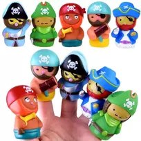 Pirštų lėlės PIRATAI ahoy adventure ZA4334