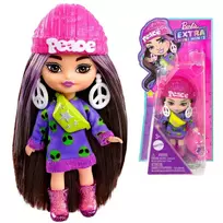 Stilinga madinga lėlė Barbie Extra Mini Minis aksesuarai HLN46 ZA5105 B