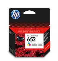 HP 652 originalus purpurinis, mėlynas, geltonas
