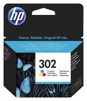 Originali trijų spalvų rašalo kasetė HP 302