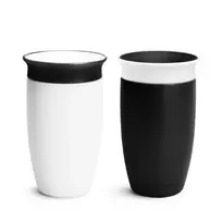 MUNCHKIN mokymosi puodelis, Black and White, Mixed Case, 12 mėn.+, 296 ml, 90314
