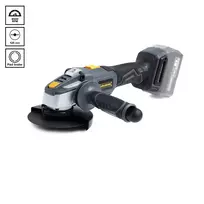 Akumuliatorinis kampinis šlifuoklis Grunder AG-B0118E, 18 V, be akumuliatoriaus