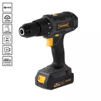 Smūginis gręžtuvas su akumuliatoriumi Grunder CD-L1318, 18 V, 2 Ah