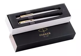 Rinkinys rašiklis + fontaninis rašiklis Jotter plieninis GT PARKER 2093257