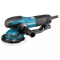 Makita BO6050J Nešiojamasis šlifuoklis Orbitinis šlifuoklis Juoda, Mėlyna 600 RPM 6800 OPM