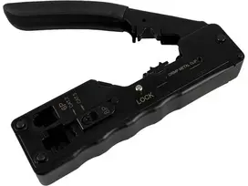 Presavimo įrankis 8P/6P/4P (RJ45/RJ12/RJ11) EZ tipo kištams ir storai vielai ALANTEC