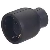 Ilgintuvo lizdas LEGRAND, 16A, 230V, juodos spalvos