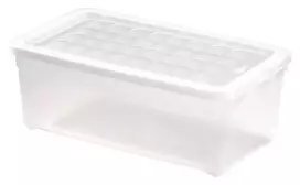 Daiktadėžė CURVER, 5,7 l, skaidri, 34,3×19,5×12,5 cm