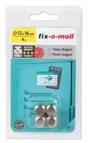 Magnetai Fix-O-Moll 3562820, 12 x 16 mm, 4 vnt.