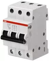 Automatinis jungiklis ABB SH203, 3P, C, 63A, 6kA