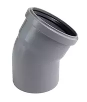 Vidaus kanalizacijos alkūnė HTplus, Ø 110 mm, 30°