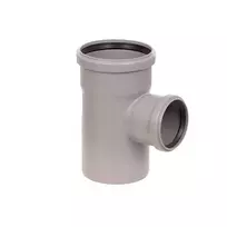 Vidaus kanalizacijos trišakis HTplus, Ø 110 / 75 mm, 87°