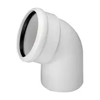Alkūnė vidaus kanalizacijai Magnaplast Skolan, 58 mm, 87 °