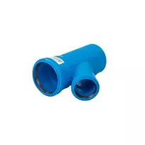Vidaus kanalizacijos trišakis Ultra dB, Ø 110 / 50 mm, 45°