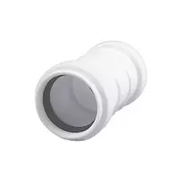 Vidaus kanalizacijos dviguba mova HTplus, Ø 40 mm, balta