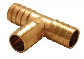 Trišakis žarnoms sujungti TDM Brass, ¾", išorinis sriegis