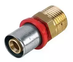 Presuojamasis adapteris 1630, 20 mm x 3/4", išor. sriegis