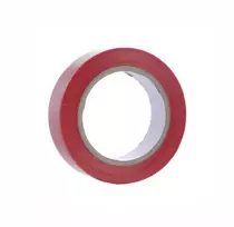 Izoliacinė juosta, Bycom, 0.13 x 19 mm. 20 m. raudona