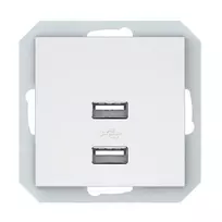 USB kroviklis VILMA QR1000, mat. baltos spalvos