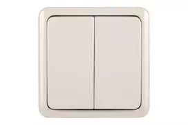 Jungiklis VILMA SL+250, 2 klav., baltos spalvos