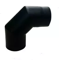 Dūmtraukio alkūnė WADEX, 120 mm, 2 mm, 90°
