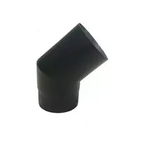Dūmtraukio alkūnė WADEX, 180 mm, 2 mm, 45°